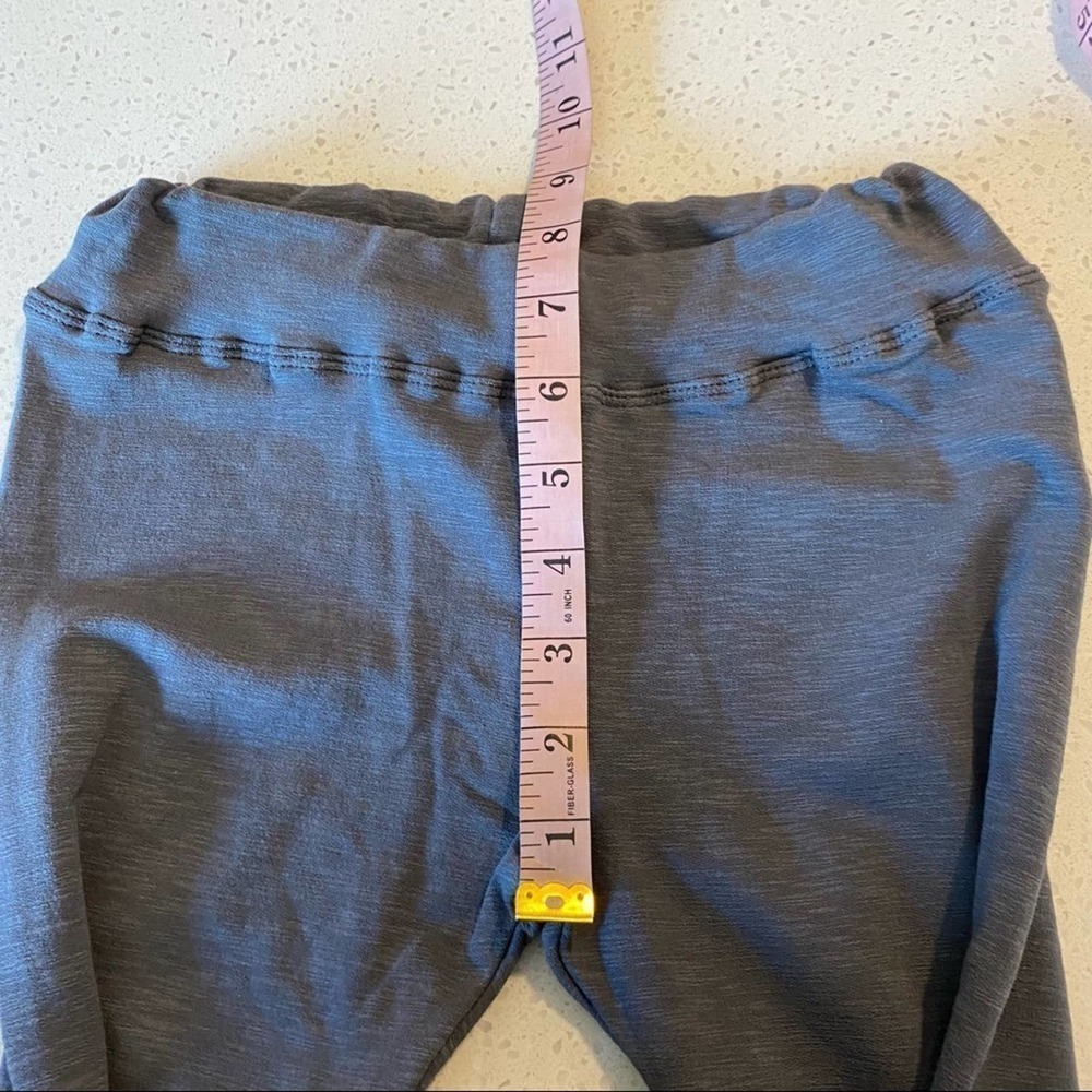 Olivaceous Seamless Heathered Grey Modal Leggings S 67-76LPX Made in USA NWOT - Picture 3 of 12